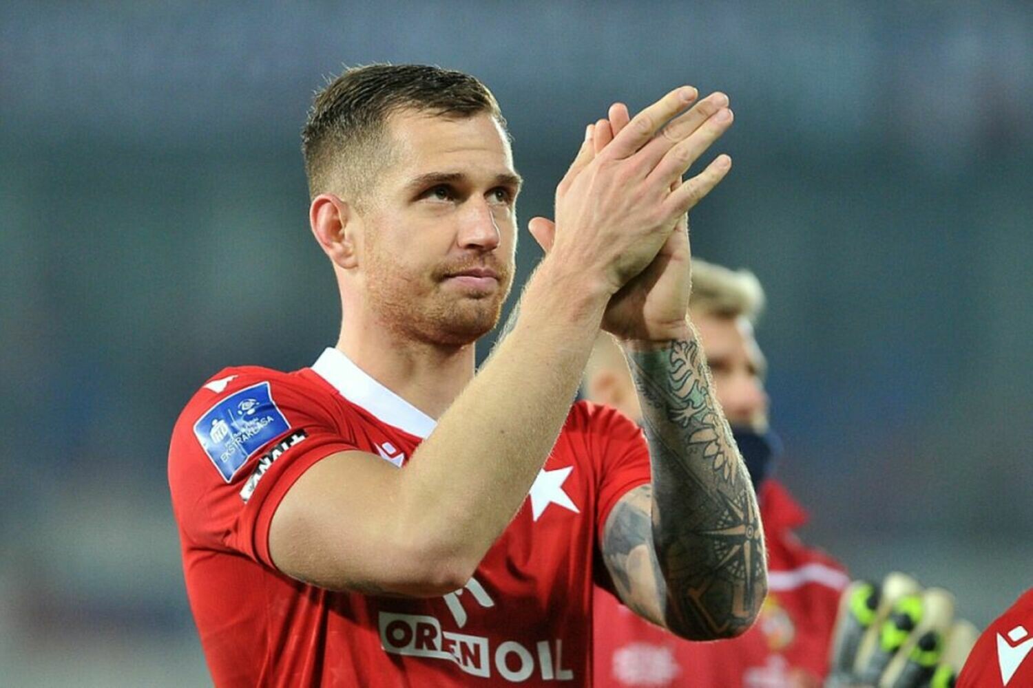 Kapitan Wisły Kraków Alan Uryga składa rezygnację z ciężkim sercem