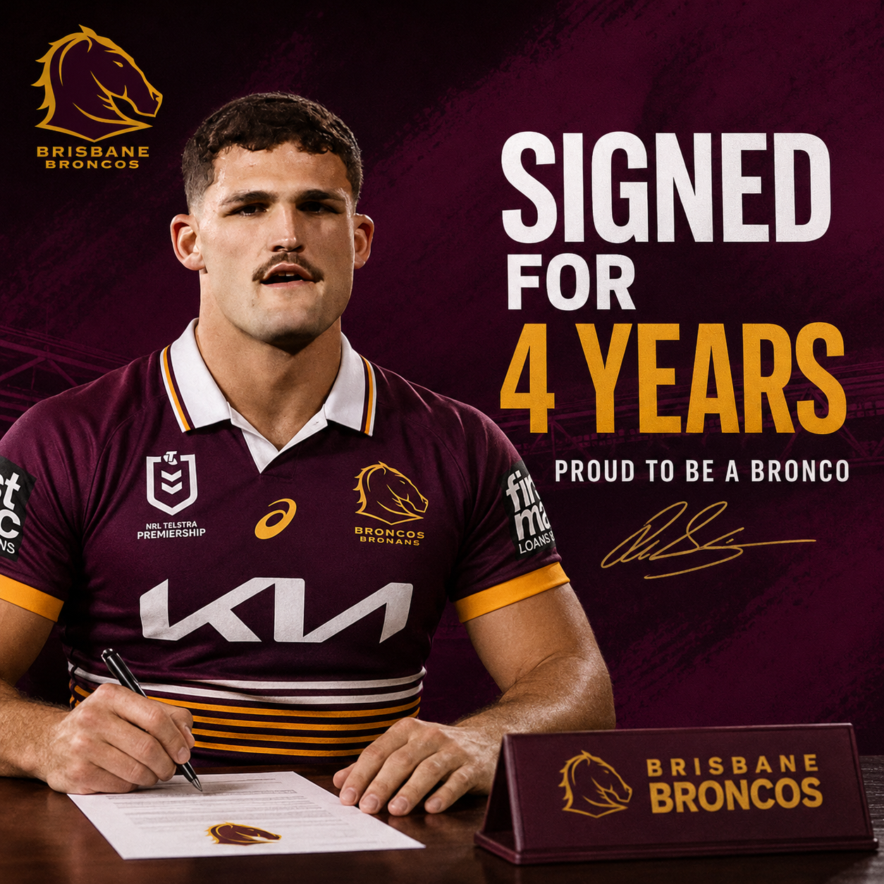 Nathan Cleary Agrees Four-Year Brisbane Broncos Deal in Stunning Move from Penrith Panthers
