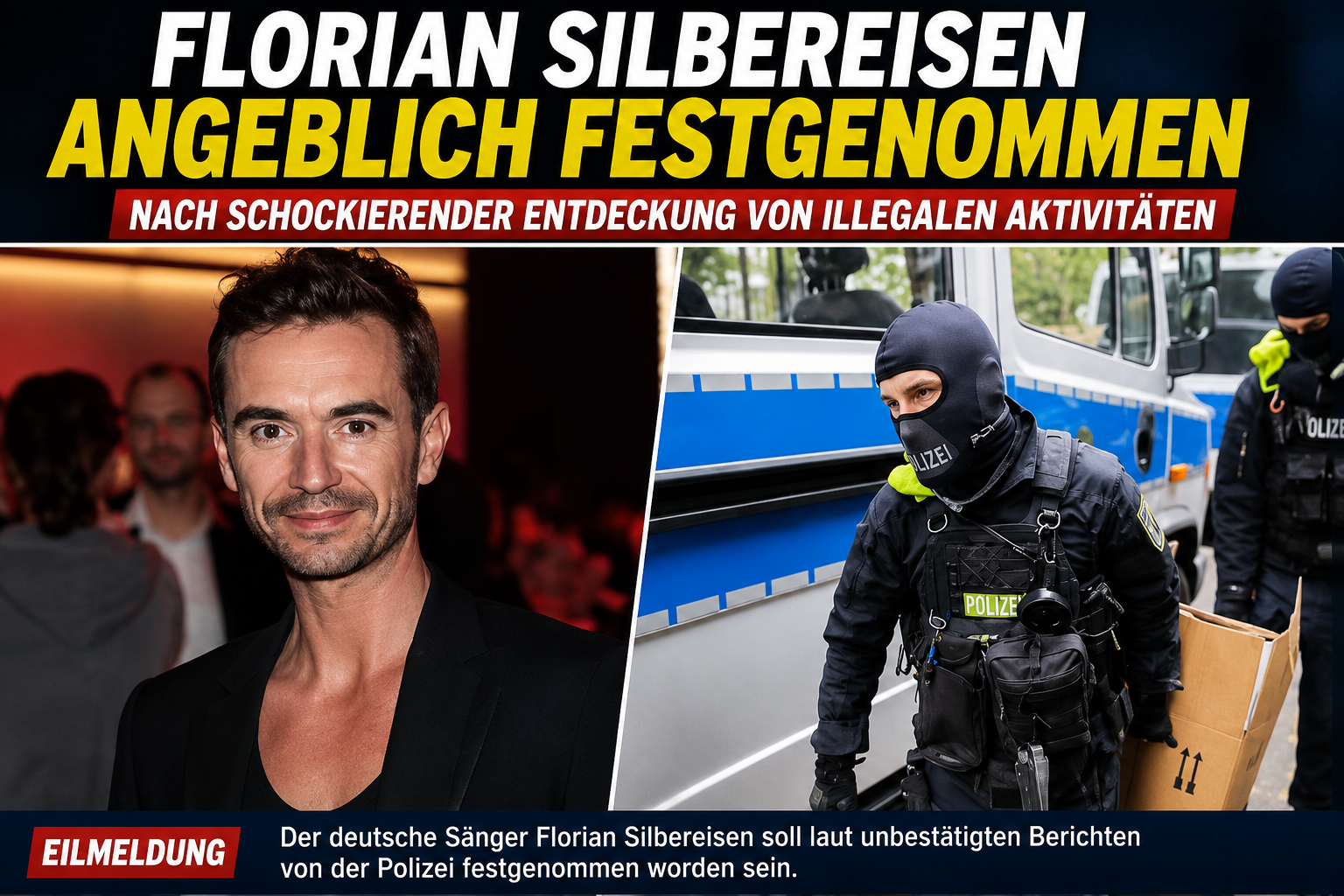 Florian Silbereisen angeblich festgenommen – Was wirklich hinter der Meldung steckt