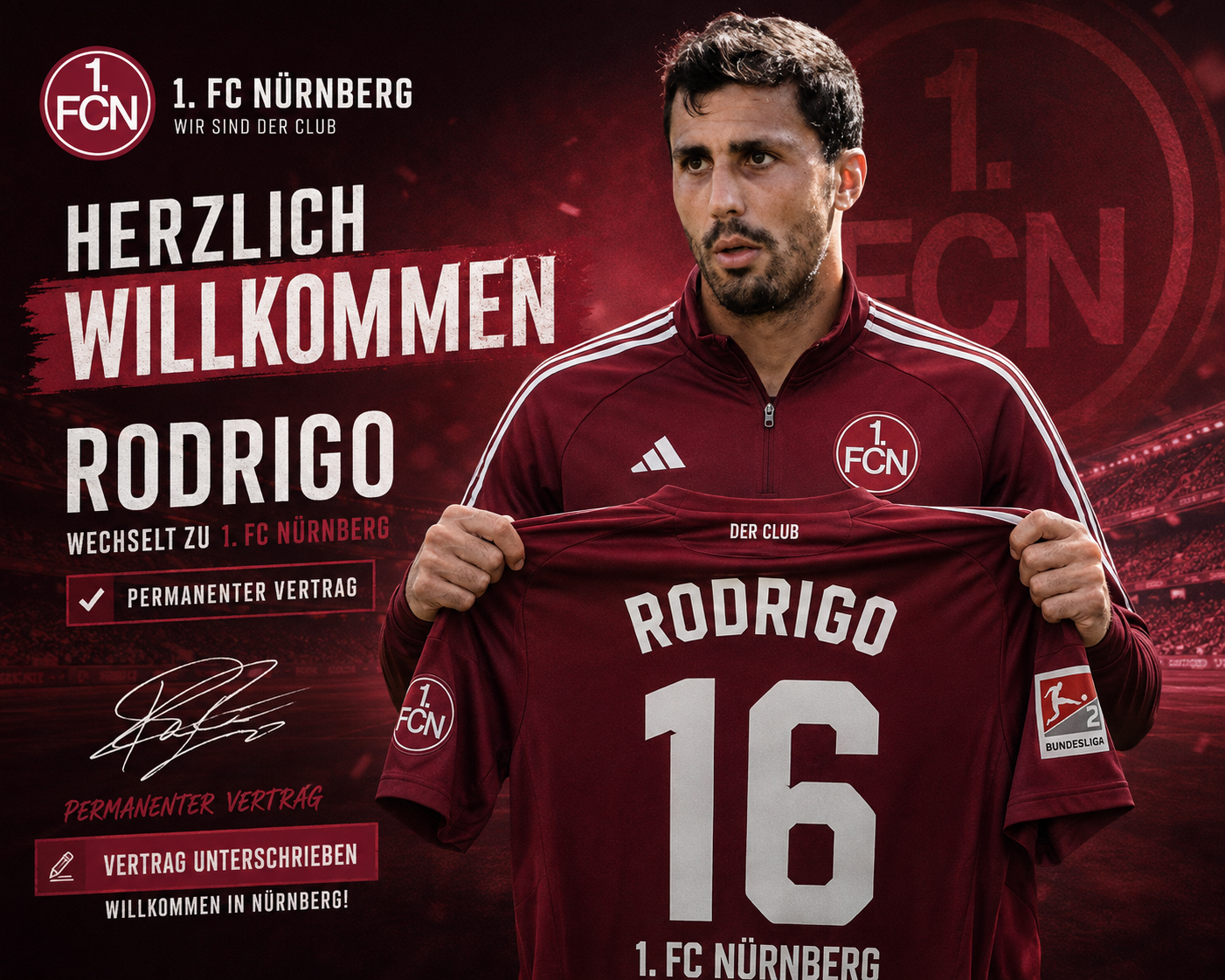FC Nürnberg baut mit starken Neuzugängen eine schlagkräftige Mannschaft auf